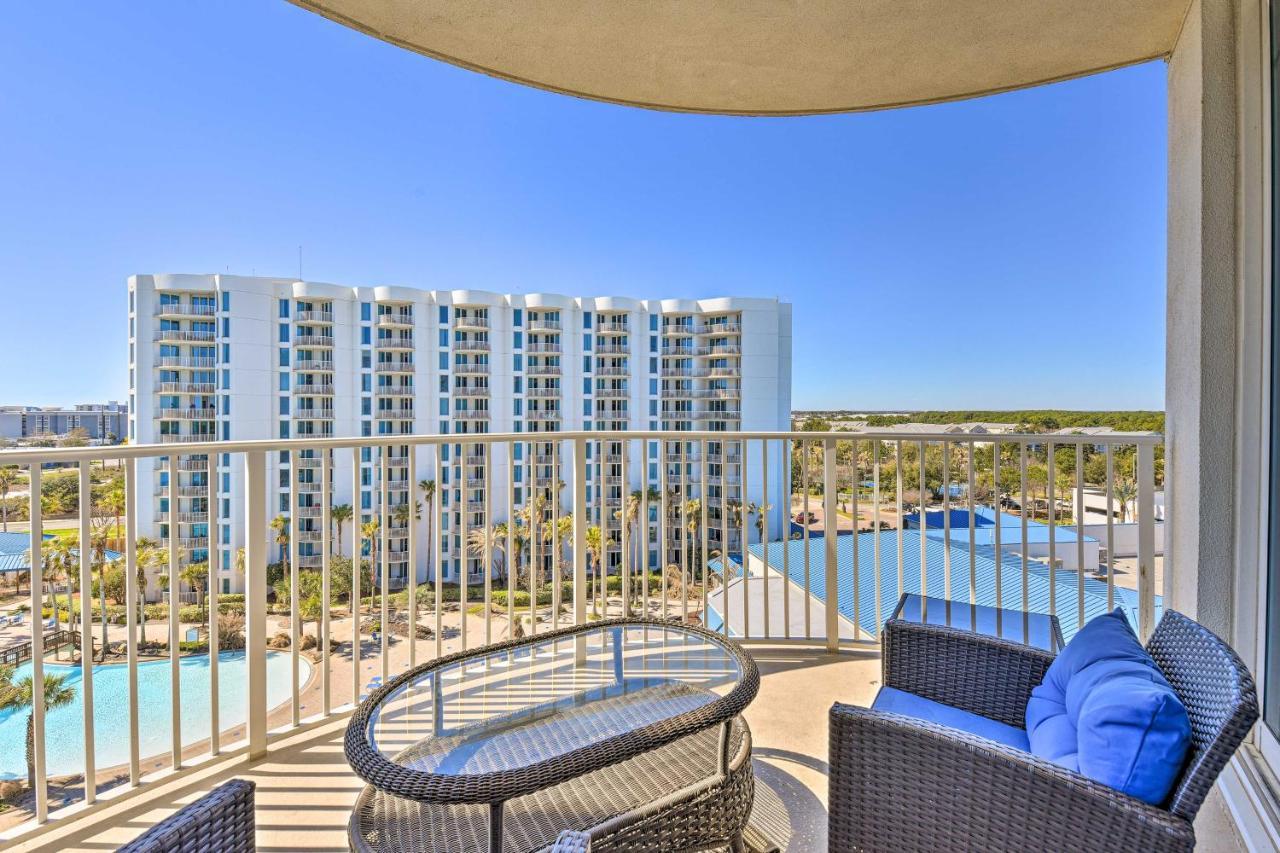 Modern Resort Condo With Balcony - Walk To Beach! Дестин Экстерьер фото