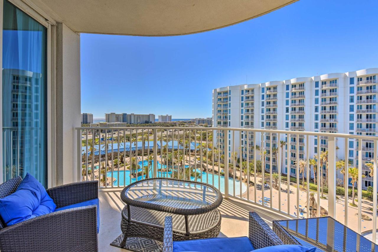 Modern Resort Condo With Balcony - Walk To Beach! Дестин Экстерьер фото