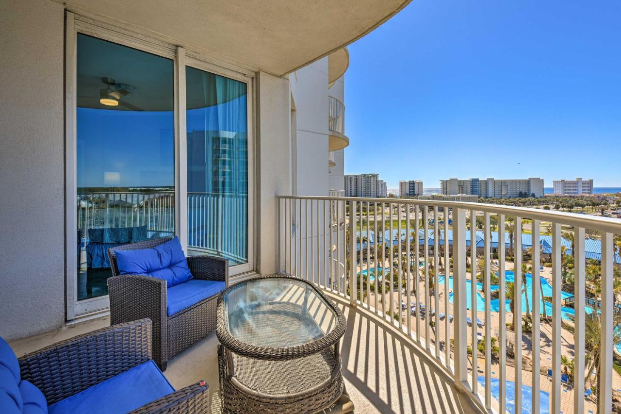 Modern Resort Condo With Balcony - Walk To Beach! Дестин Экстерьер фото